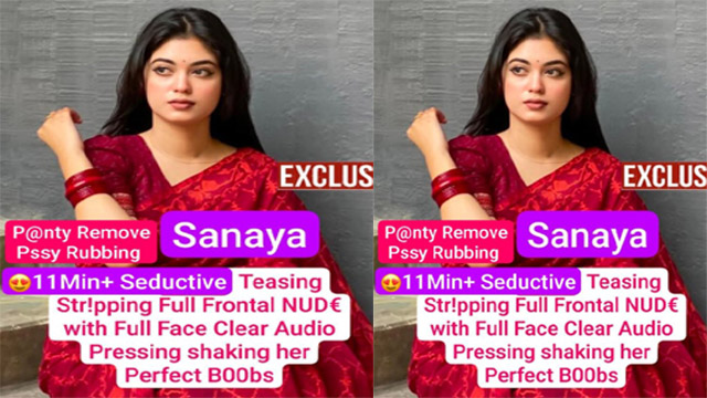 Back on Popular Demand – Sanaya Super Seductive – 11Min+ Premium Live