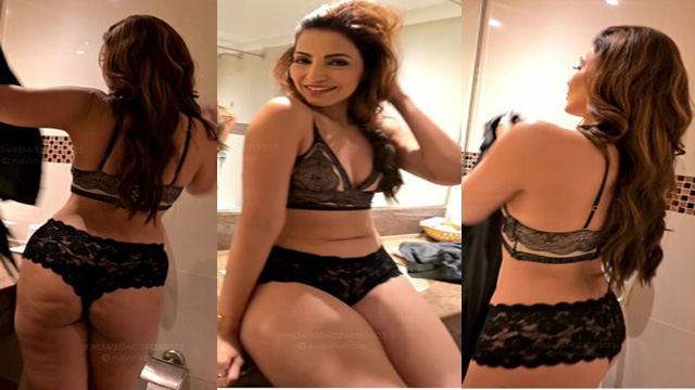 Hot Bod MILF Navina Bole – Seducing In Sexy Bra and Panties