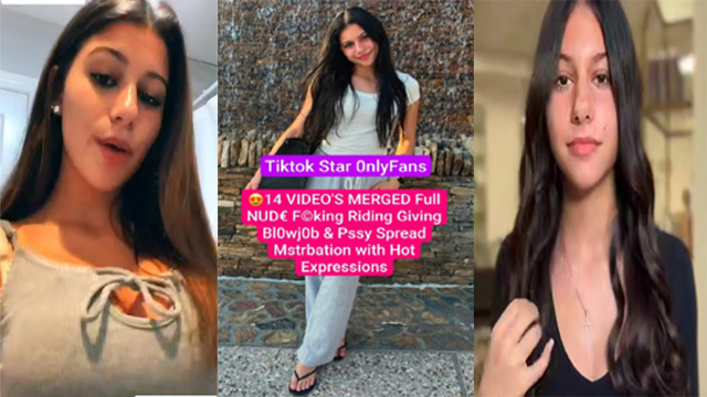 Cute Tiktok Star 0nlyFans Debut Fucking Riding – Giving Amazing Blowjob – with Hot Expressions