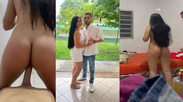 GF Enjoying BF Long Dick Fucking Hard Reverse Standing Fuck& Her Style