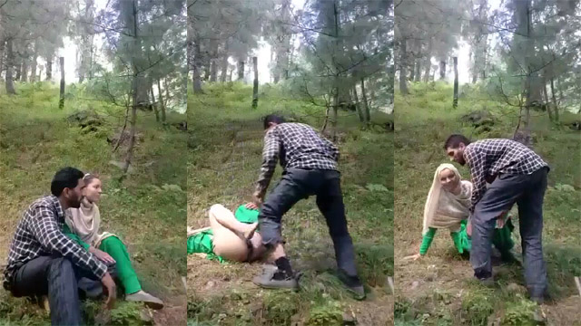 Desi Paki Aunty Affair Fucking Outdoor