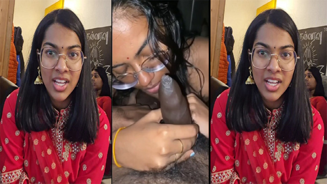 Tamil Hot Girl Blowjob to Uncut Cock – Latest Viral Mms Video Watch